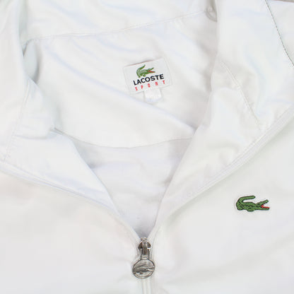 RARE Vintage 00s Lacoste Track Jacket White - (S)