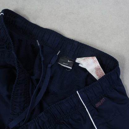 RARE 2000s Baggy Nike Trackpants Navy - (XL)