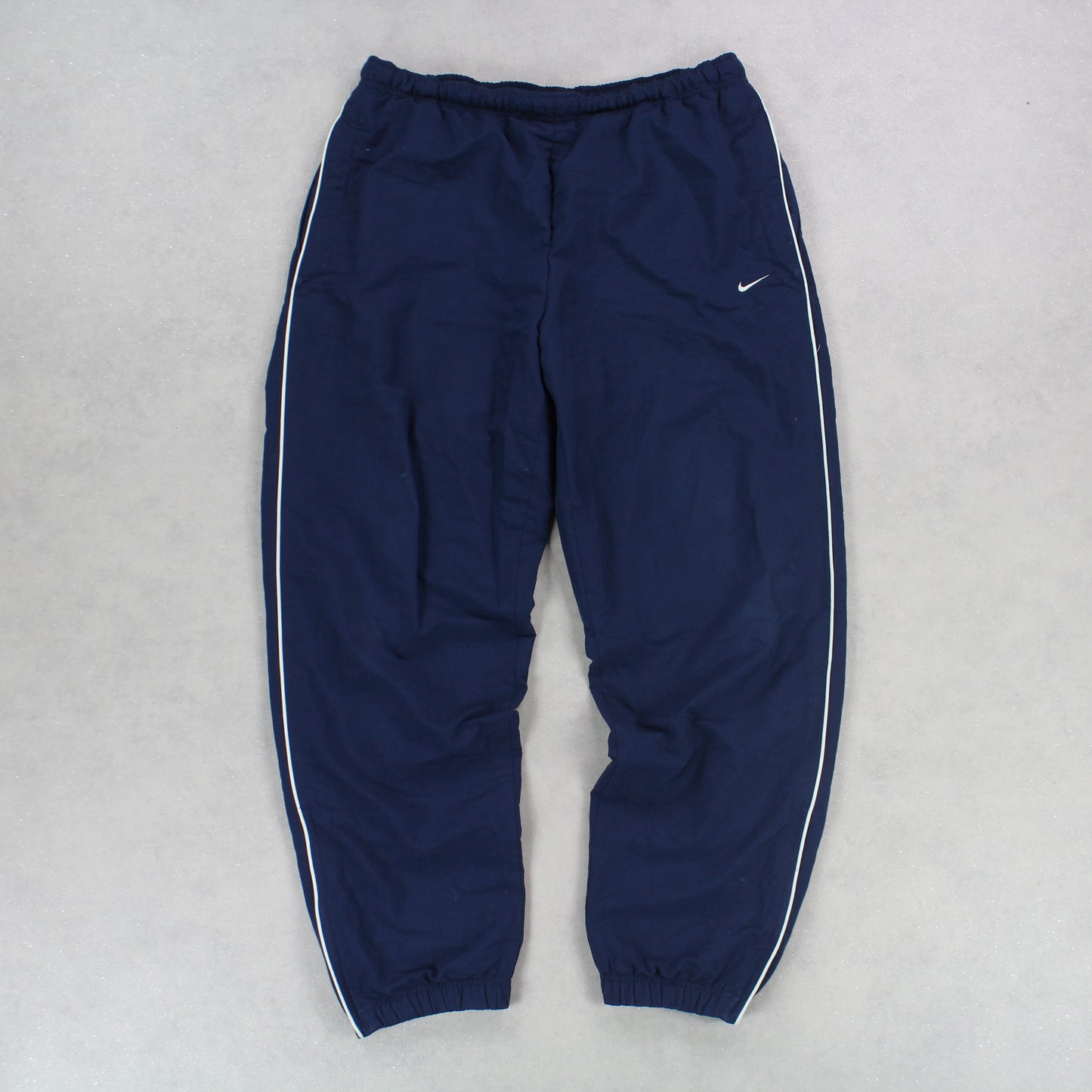 RARE 00s Nike Trackpants Navy - (XL)