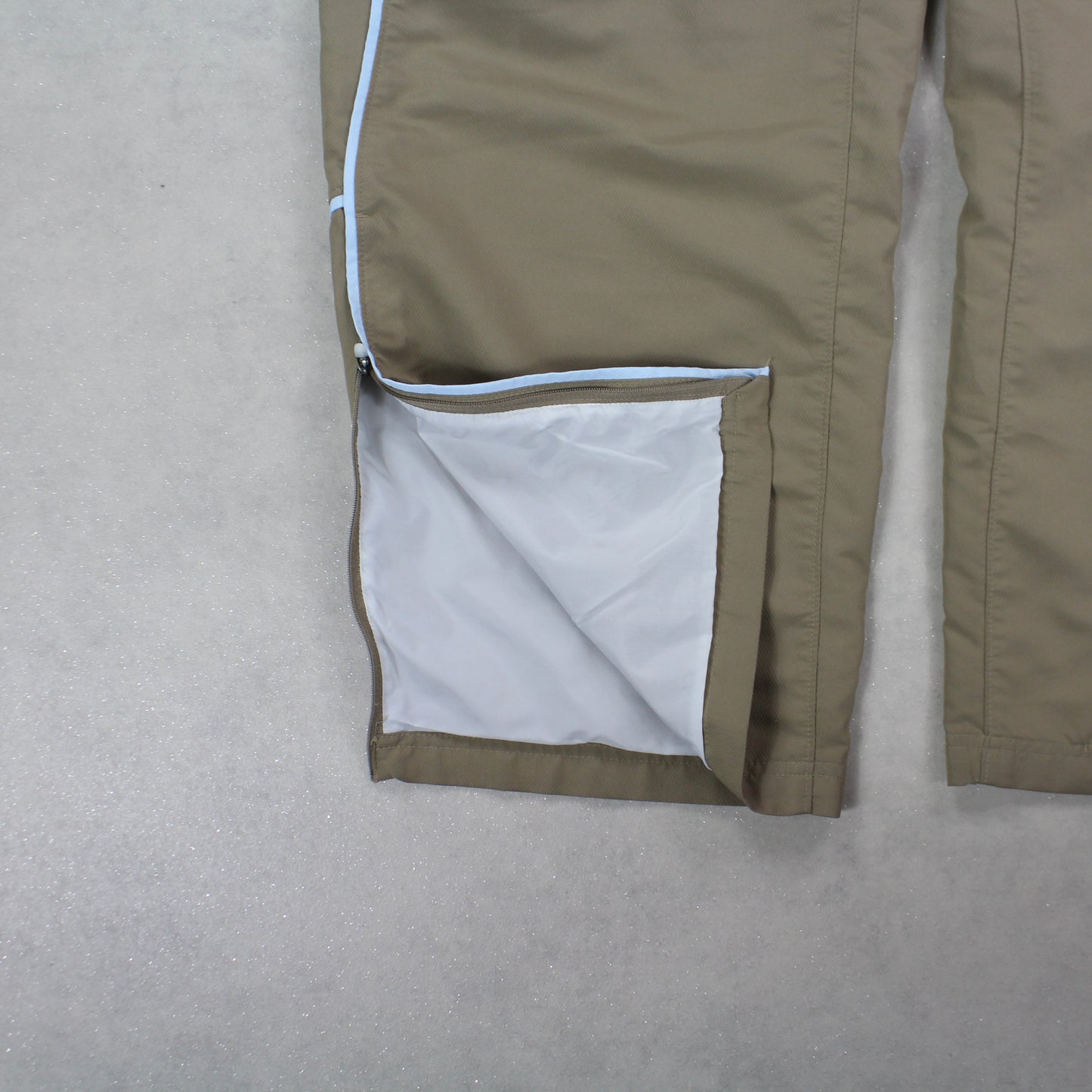 SUPER RARE 00s Nike Trackpants Brown - (L)