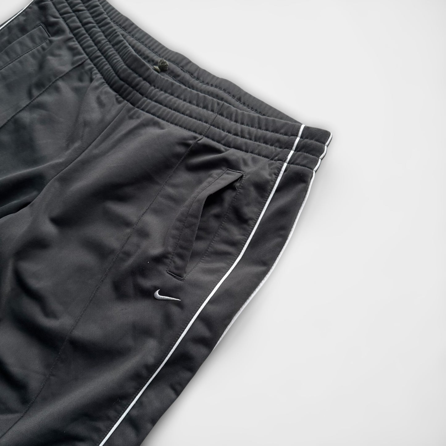 RARE 2000s Nike Trackpants Grey - (S)