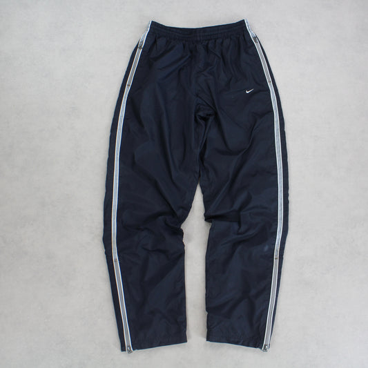 RARE 00s Nike Trackpants Navy - (S)