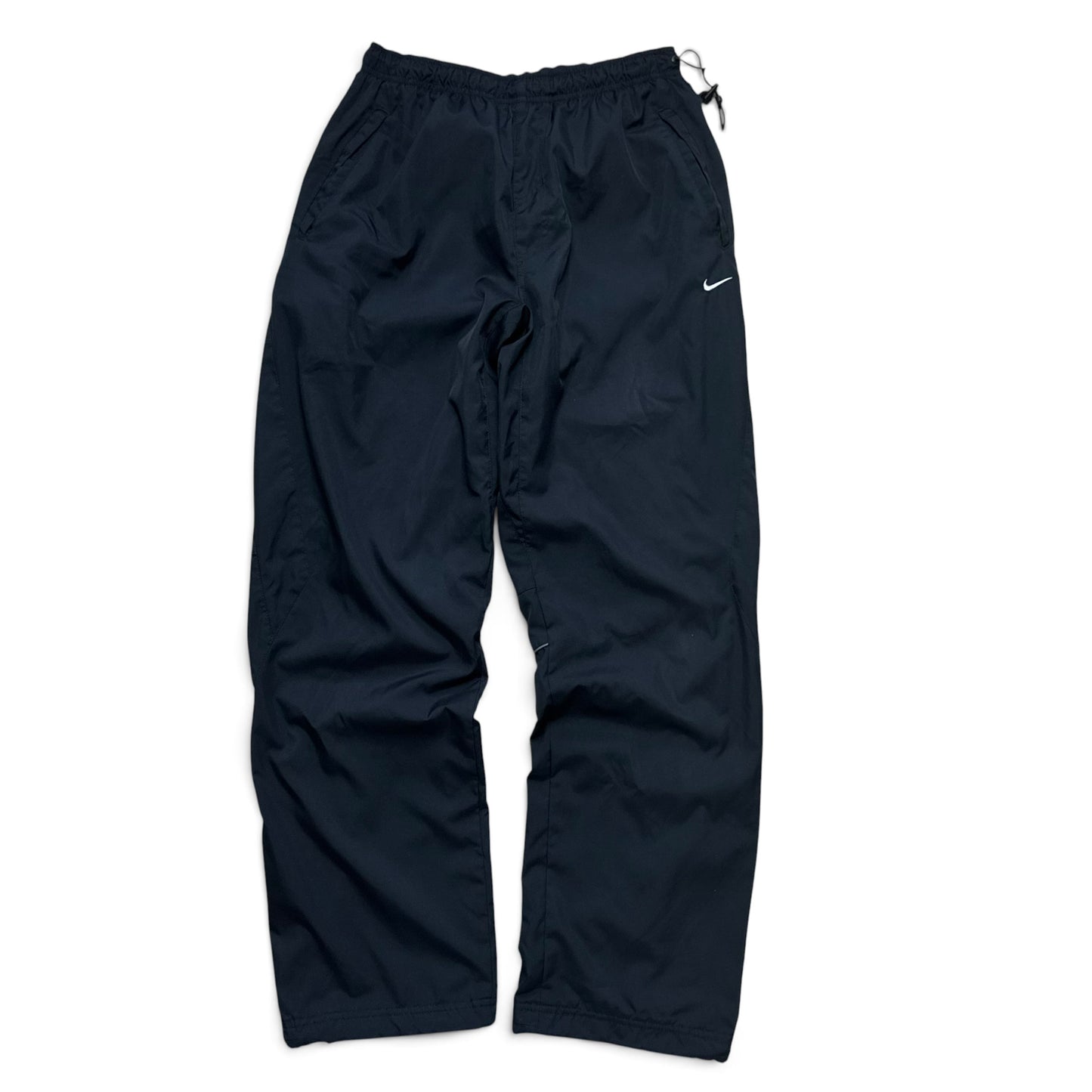 SUPER RARE 2000s Nike Trackpants Black - (M)