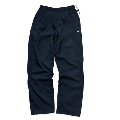 SUPER RARE 2000s Nike Trackpants Black - (M)