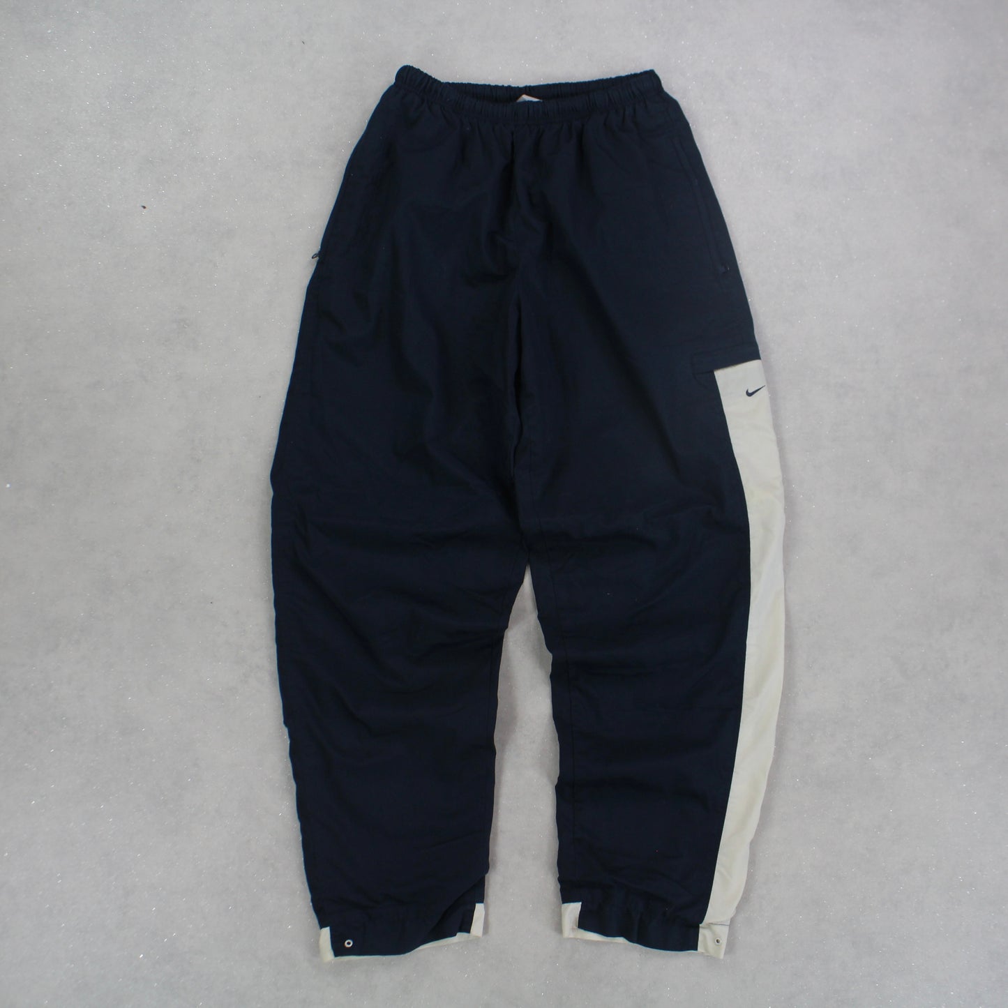 RARE 00s Nike Trackpants Navy - (S)