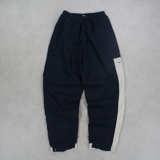 RARE 00s Nike Trackpants Navy - (S)