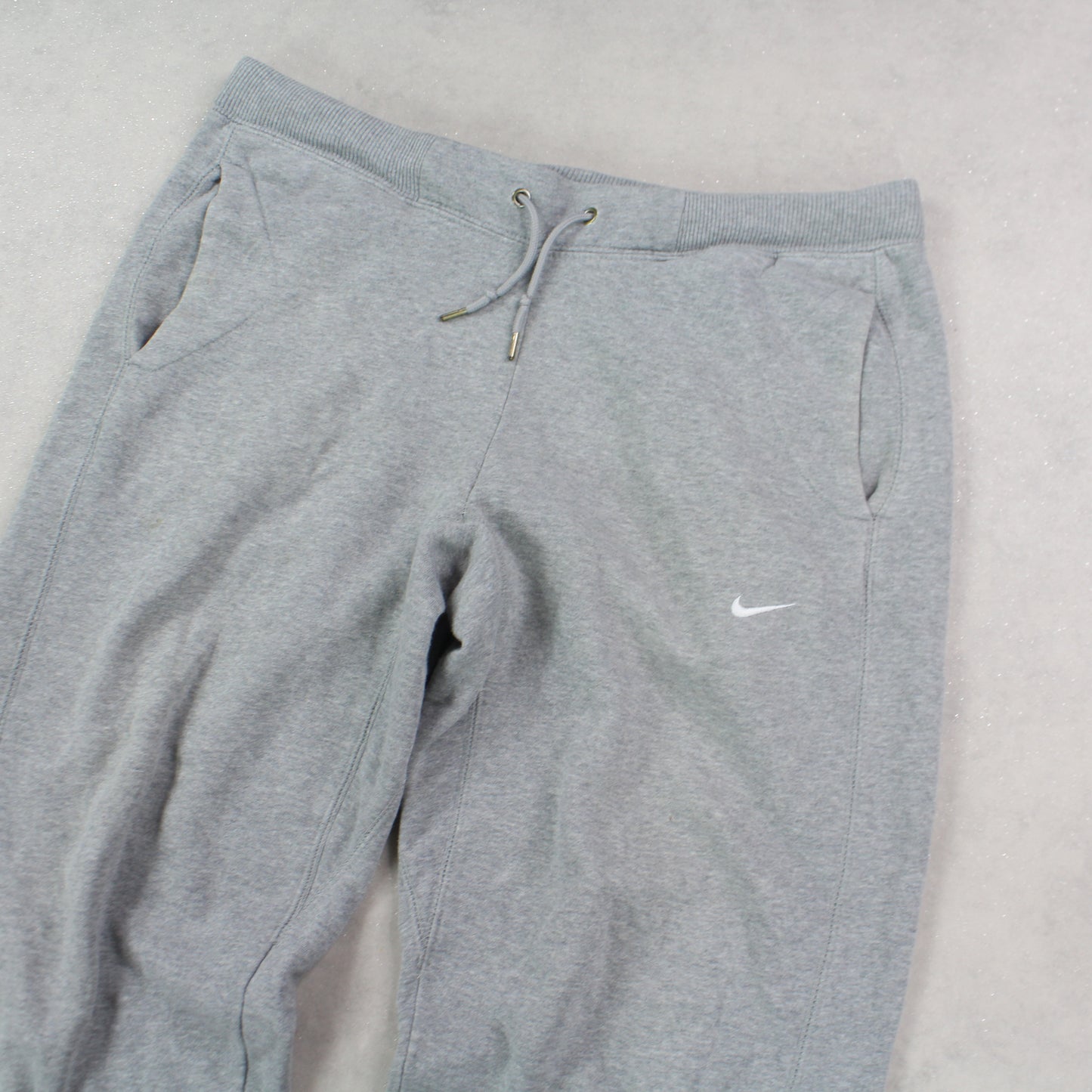 RARE 00s Nike Baggy Joggers Grey - (M)