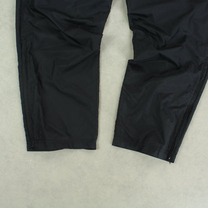 SUPER RARE 2000s Nike Trackpants Black - (S)