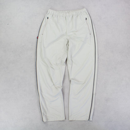 SUPER RARE 00s Nike Trackpants Cream - (S)