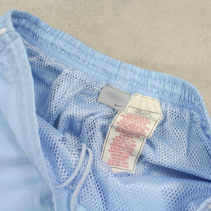 SUPER RARE 2000s Nike Trackpants Blue - (S)