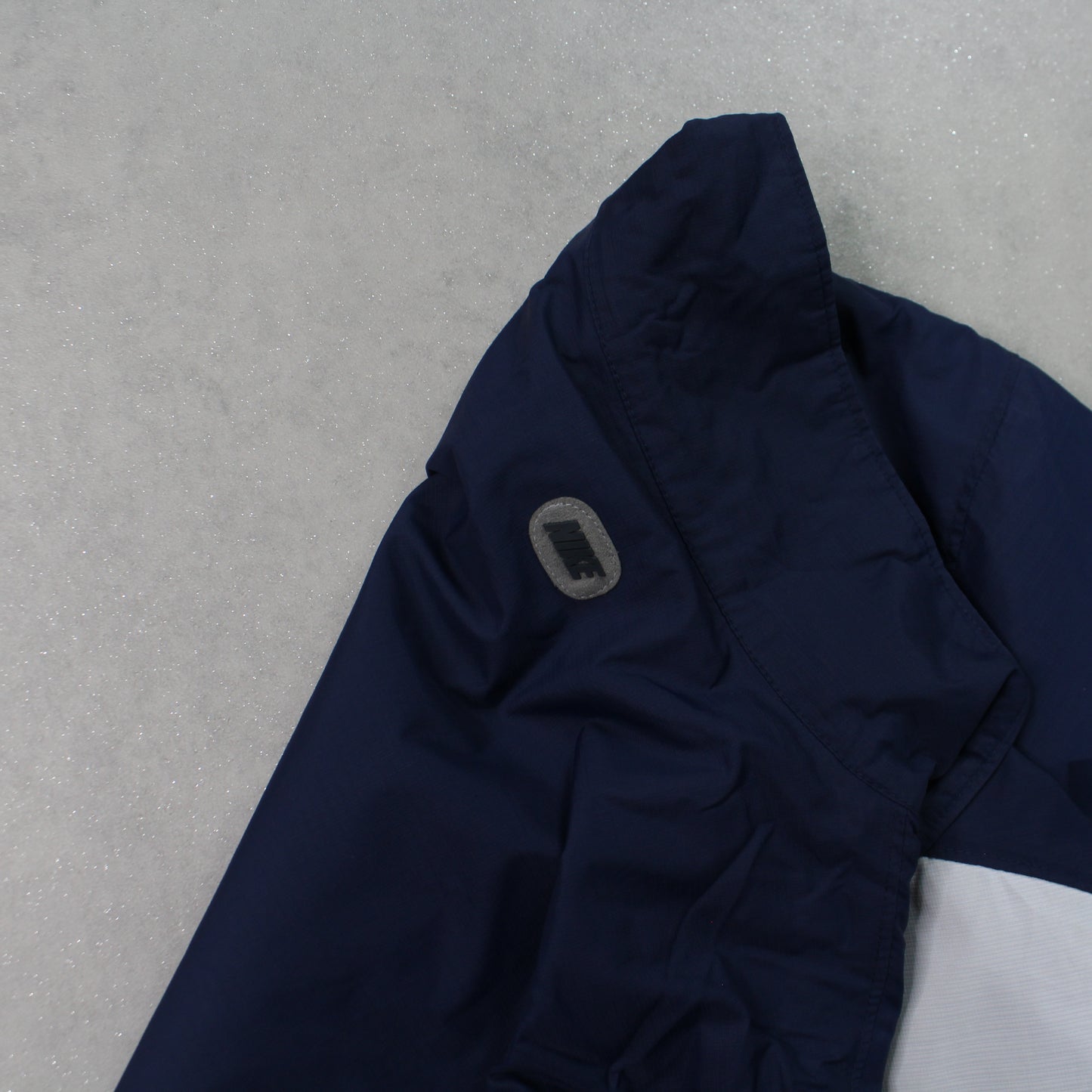 RARE 00s Nike Track Jacket Navy - (L)