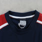 RARE 00s Nike Swoosh T-Shirt Navy - (M)