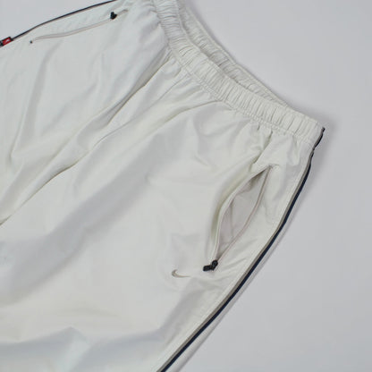 SUPER RARE 2000s Nike Trackpants Cream - (L)