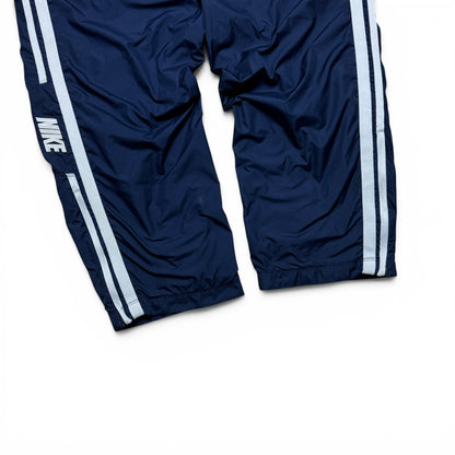 RARE 2000s Baggy Nike Trackpants Navy - (L)