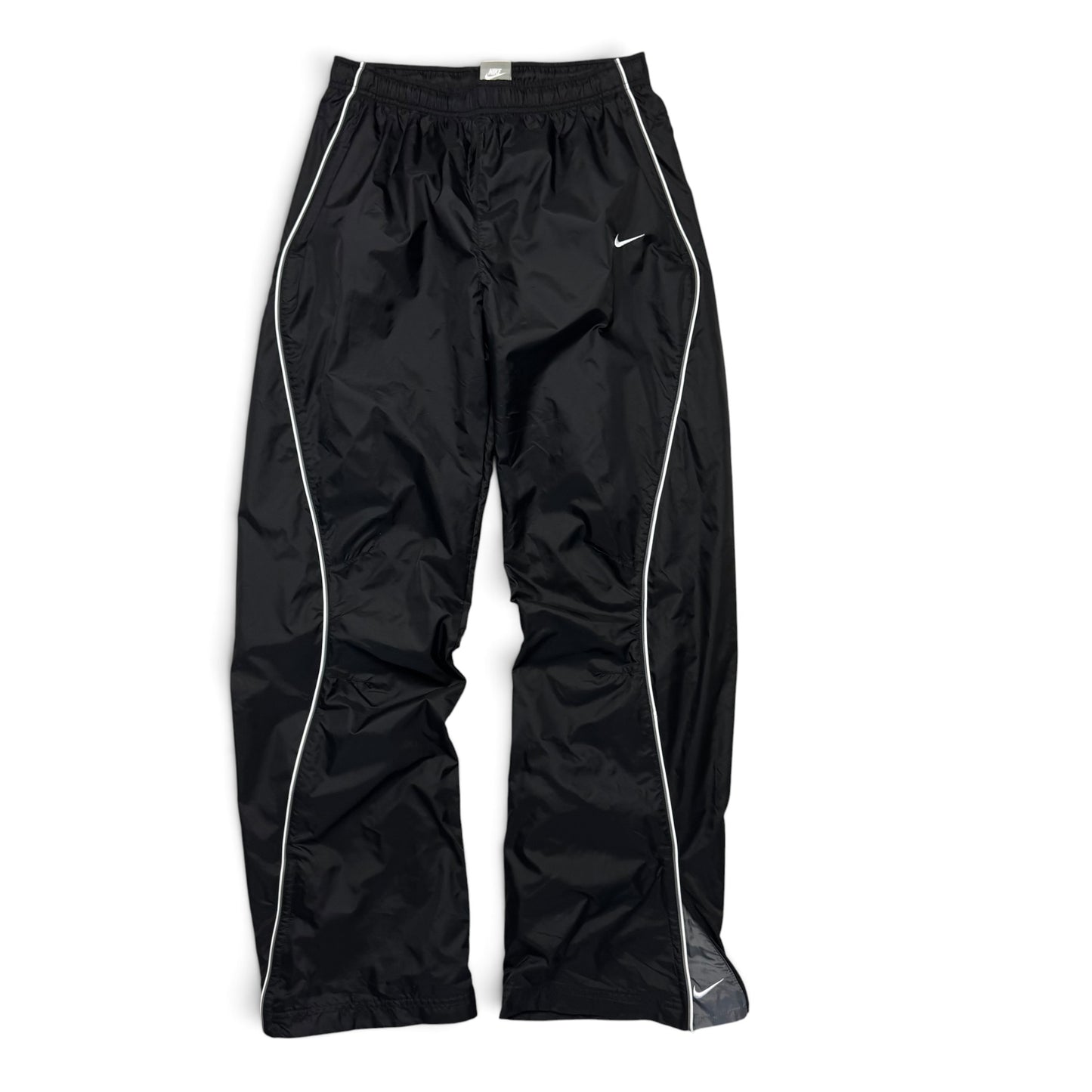 SUPER RARE 2000s Nike Trackpants Black - (S) | PREMIUM