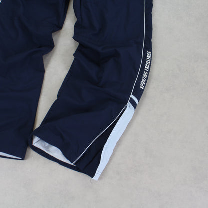 RARE 2000s Nike Trackpants Navy - (S)