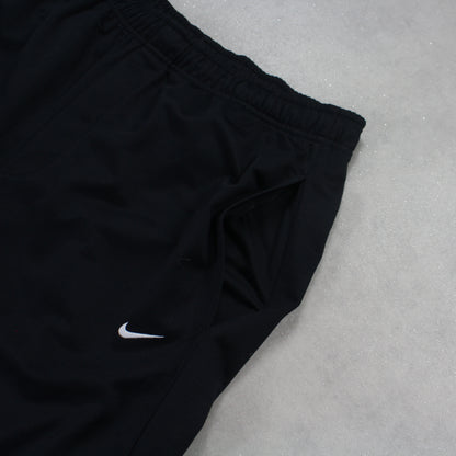 RARE 2000s Nike Trackpants Black - (L)