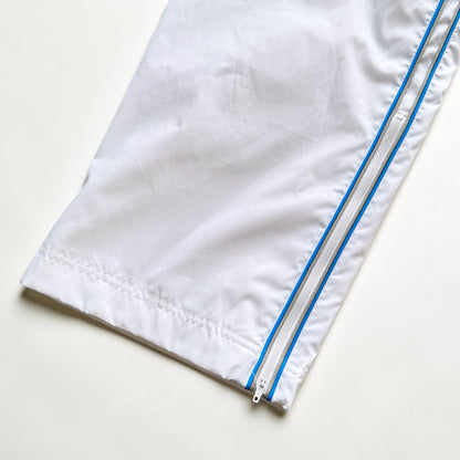 SUPER RARE 2000s Baggy Nike Trackpants White *PREMIUM* - (L)