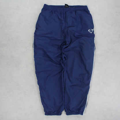 RARE 00s Nike Trackpants Navy - (S)