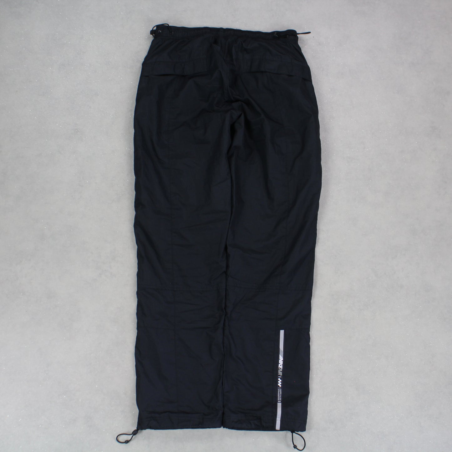 RARE Vintage 00s Nike Trackpants Black - (L)