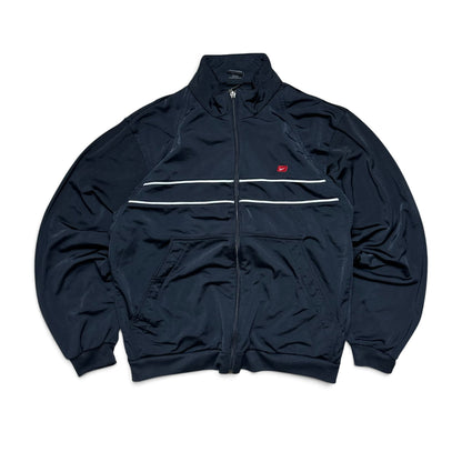 RARE 2000s Nike Track Jacket Black - (S)