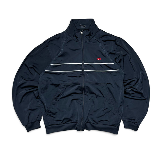 RARE 2000s Nike Track Jacket Black - (S)