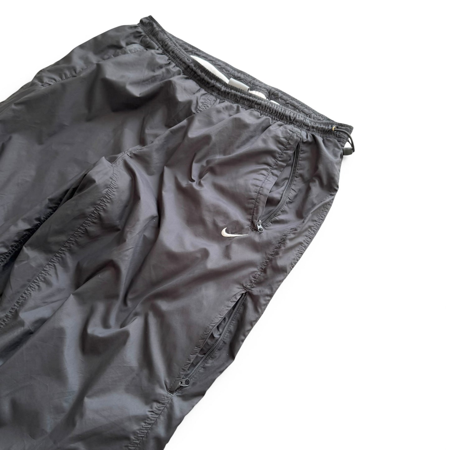 SUPER RARE 2000s Nike Trackpants Grey *PREMIUM* - (M)