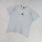 RARE 90s Nike Jordan T-Shirt Grey - (S)