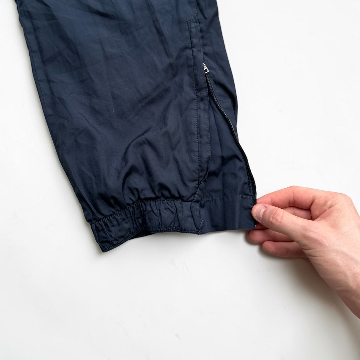 RARE 2000s Nike Trackpants Navy - (L)
