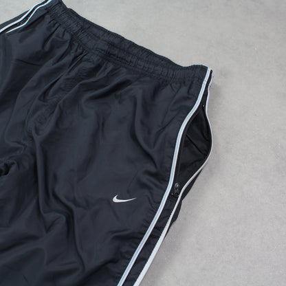 SUPER RARE 00s Nike Trackpants Grey - (M)