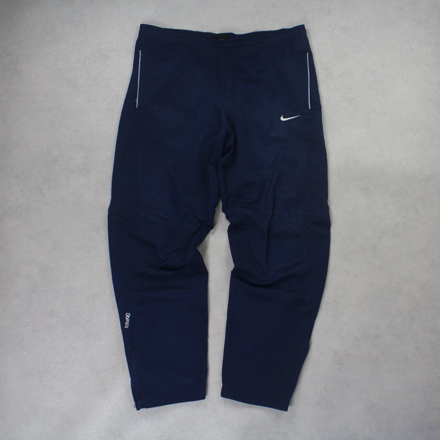 2000s Nike Trackpants Navy - (L)