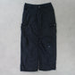 RARE Vintage 00s Womens Nike Cargo Pants Black - (S)