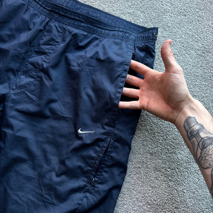 SUPER RARE 2000s Nike Shox Trackpants Navy - (XL)