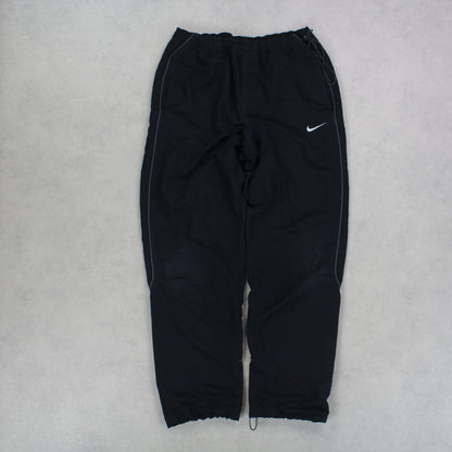 RARE 00s Nike Air Trackpants Black - (M)