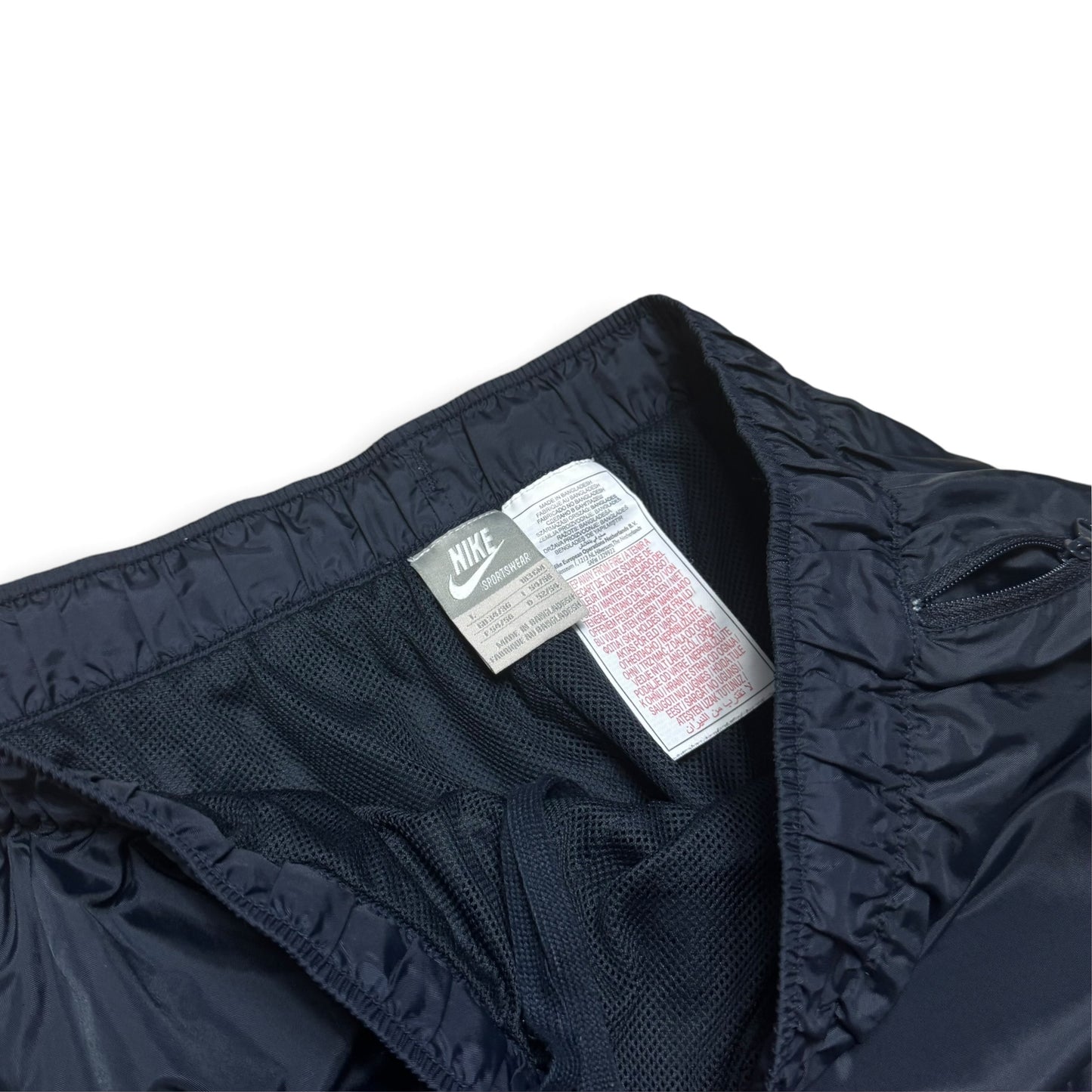 SUPER RARE 2000s Nike Trackpants Navy - (M) | PREMIUM