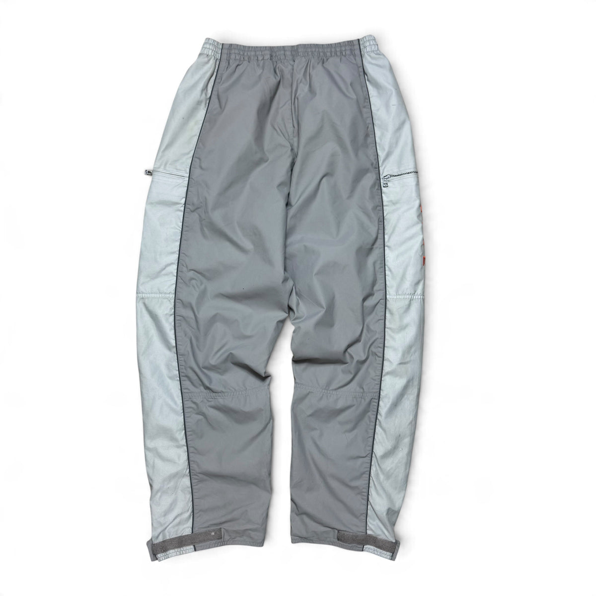 RARE 2000s Nike Trackpants Grey - (L)