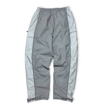RARE 2000s Nike Trackpants Grey - (L)