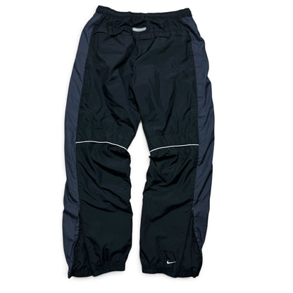 SUPER RARE 2000s Nike Air Max Trackpants Black - (L)