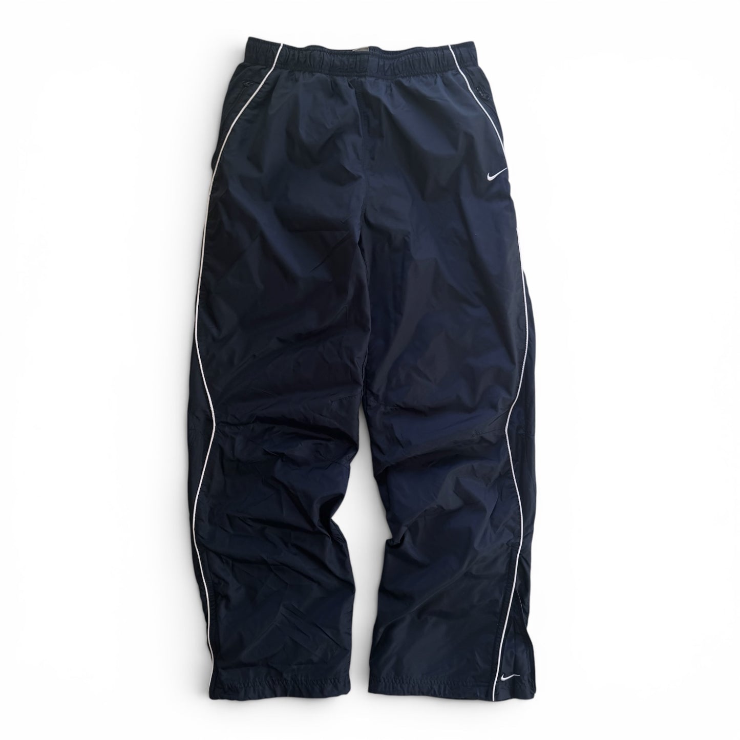 SUPER RARE 2000s Nike Trackpants Navy - (L)