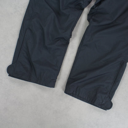 RARE 00s Baggy Nike Trackpants Grey - (L)