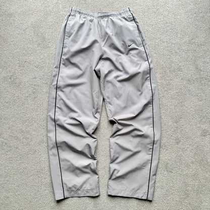 RARE 2000s Baggy Nike Trackpants Grey - (S)