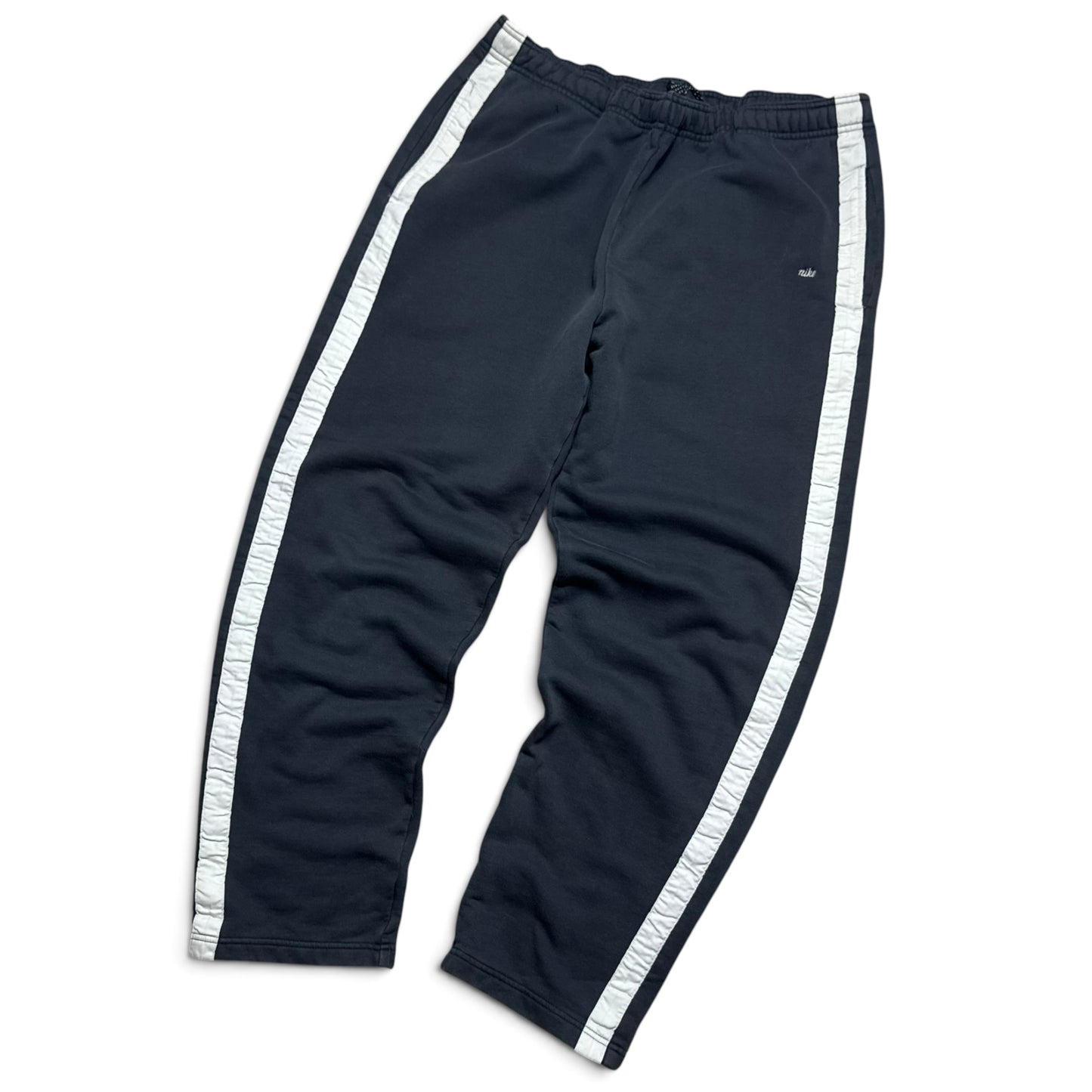 Jogging Nike coupe large gris années 2000 - (XL)