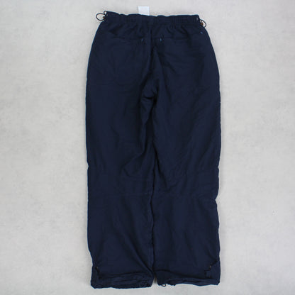 RARE Vintage 00s Nike Trackpants Navy - (S)