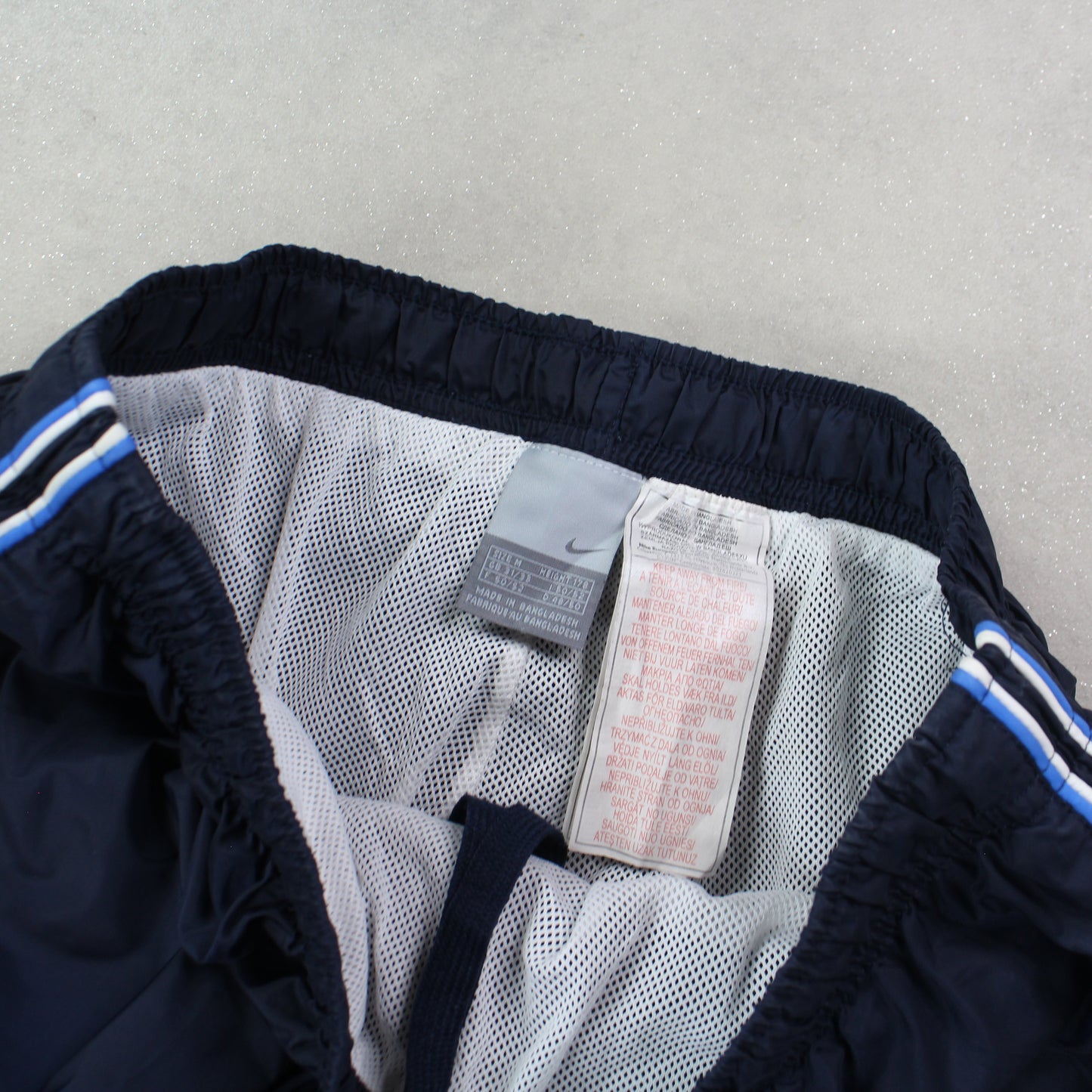 SUPER RARE 00s Nike Trackpants Navy - (S)