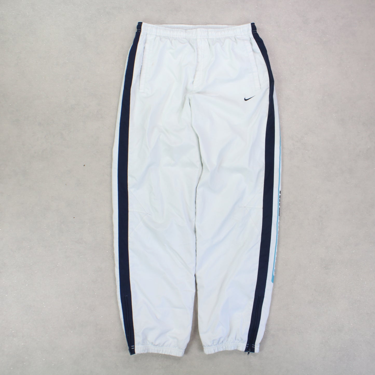 RARE 00s Nike Trackpants White - (S)