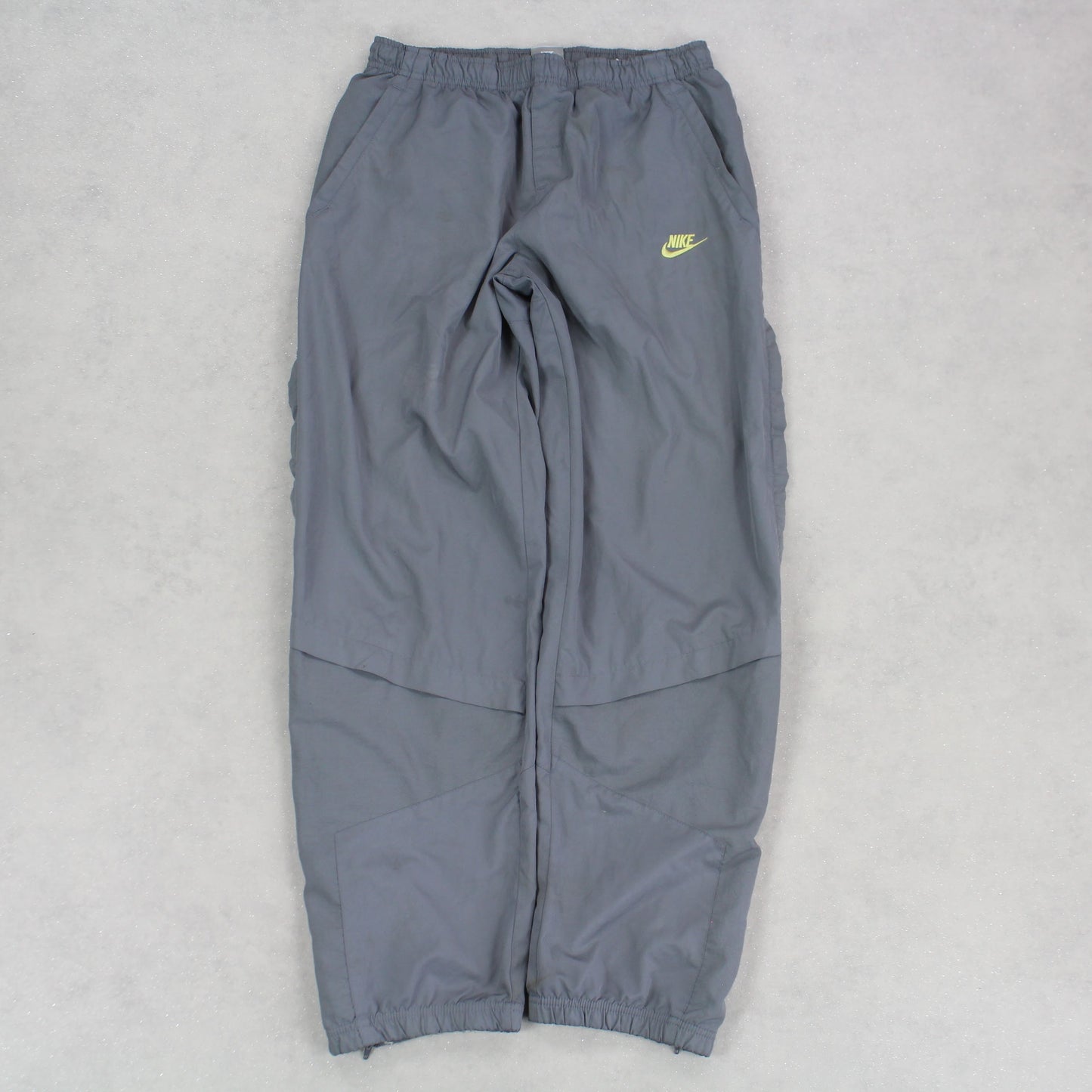 RARE Vintage 00s Nike Air Trackpants Grey - (S)