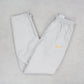 RARE Vintage 1990s Nike Trackpants Grey - (S)