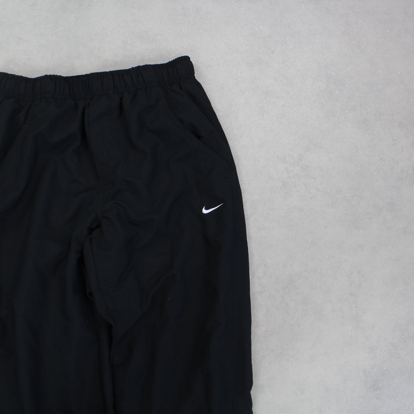 RARE 00s Nike Trackpants Black - (S)