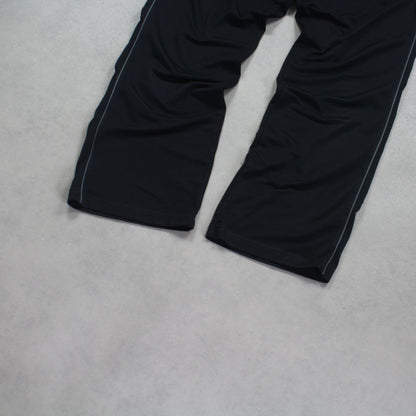 RARE 2000s Baggy Nike Trackpants Black - (M)