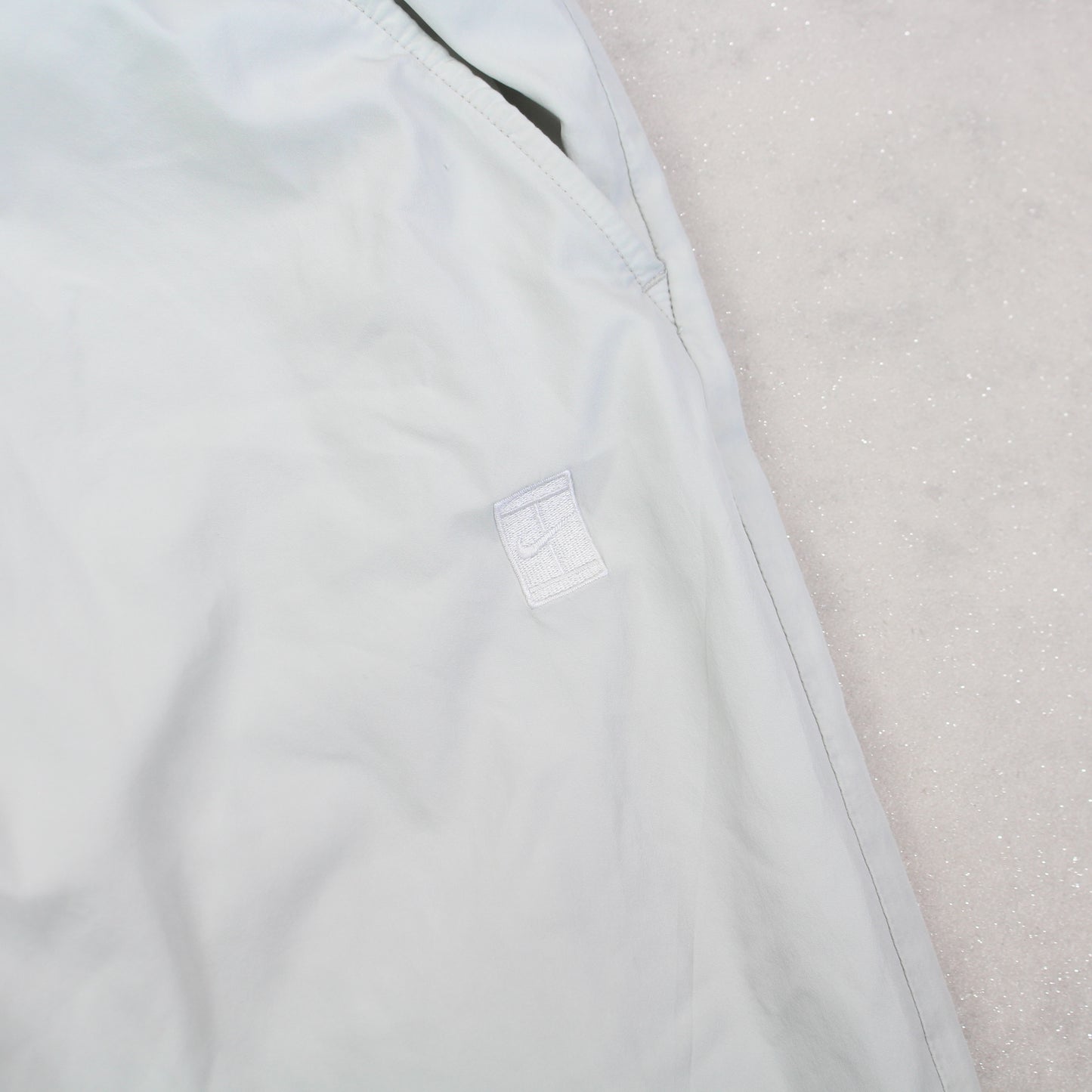 RARE Vintage 00s Nike Trackpants Cream - (S)